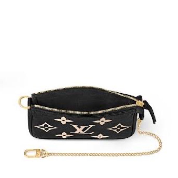 Louis Vuitton Pochette Accessoires Bicolor Monogram Empreinte Giant Mini - Picture 13 of 14